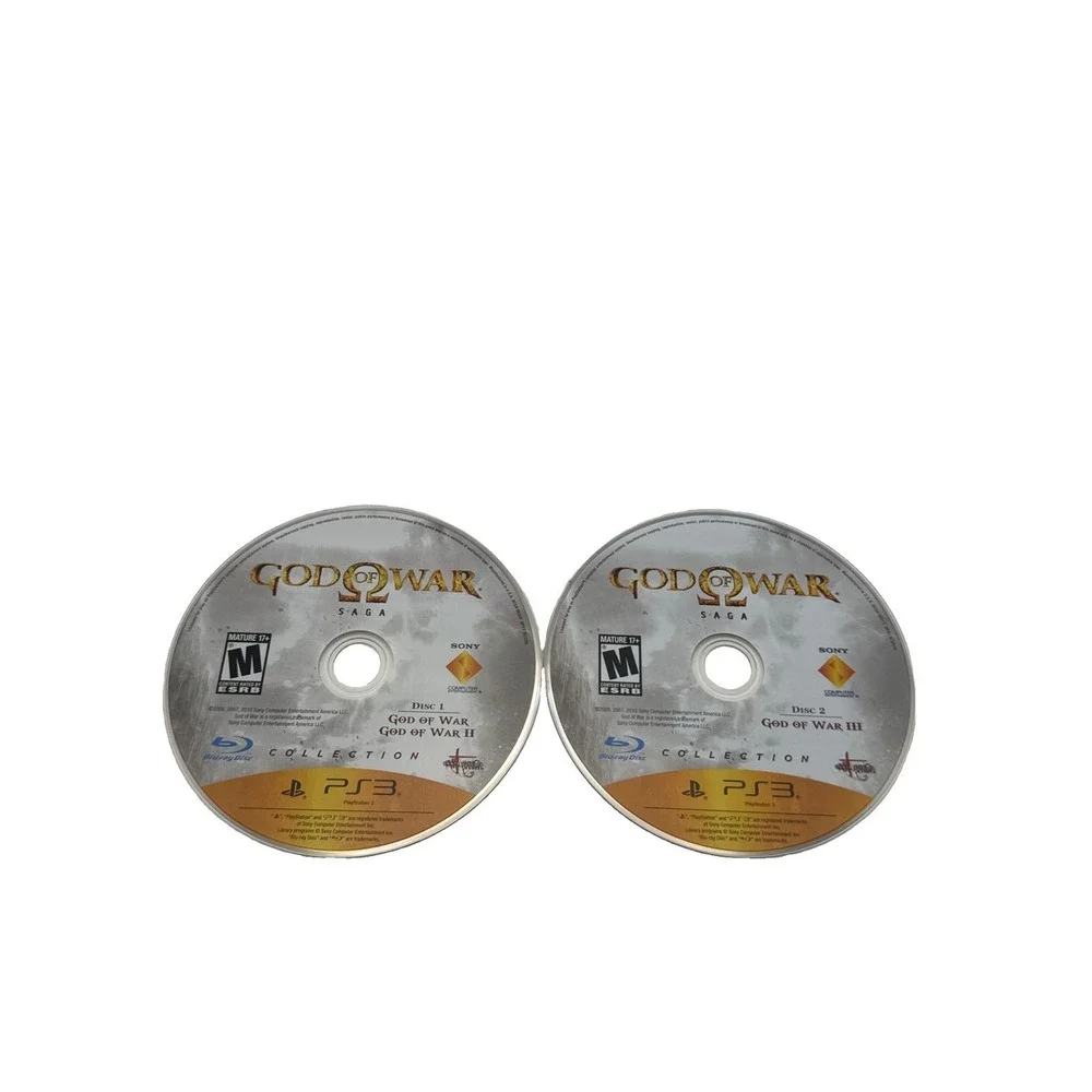 God of War Saga (PS3, 2012) Discs Only - Tested